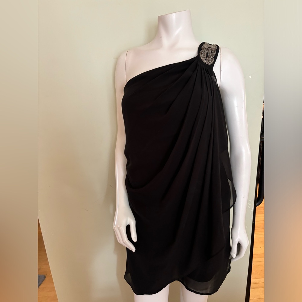 Vero Moda Black One-Shoulder Dress